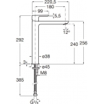 Roca Cala C2: 2+3+4 龍頭套裝 (高身面盆龍頭+掛牆式浴缸龍頭+花灑套裝)